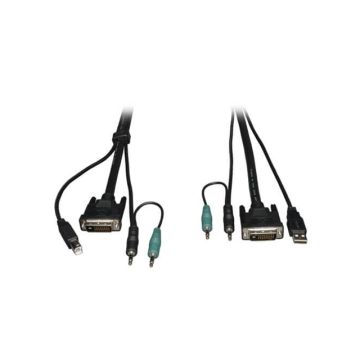 P759-015 - Tripp-Lite CBL 15ft DVI USB Audio KVM Cable Kit