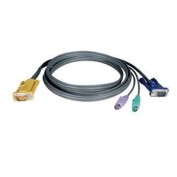 P774-015 - Tripp Lite 15Ft Ps/2 Cable Kit For Kvm Switch 3-In-1 B020 / B022 Series Kvms 15Ft