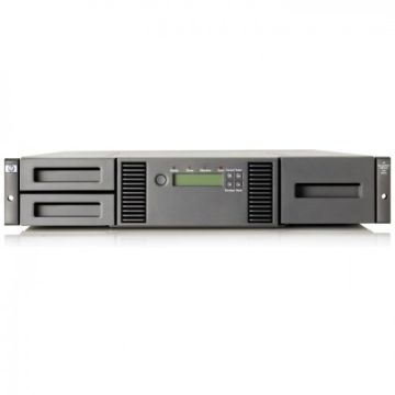 P9G70A - HPE StoreEver MSL2024 Ultrium 15000 24-Slots 144TB (Native) / 360TB (Compressed) LTO-7 Fibre Channel 8Gb/s 2U Rack-Mountable Tape Autoloader