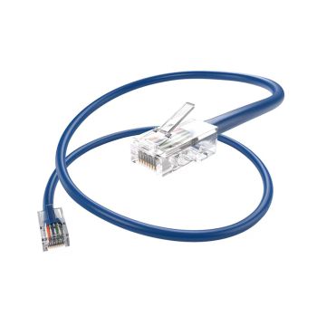 PC5E-01F-BLU - Unc Group Unc Group 1Ft Cat5E Non-Booted Unshielded (Utp) Ethernet Network Patch Cable Blu