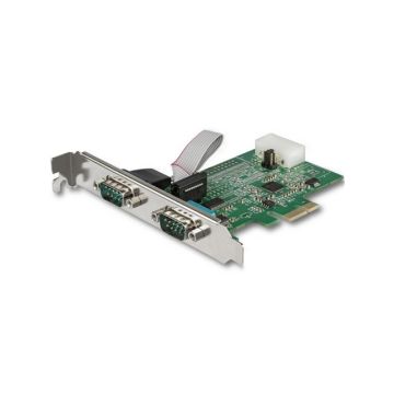 PEX2S953LP - Startech 2-Port Pci Express Rs232 Serial Controller Card W/16950 Uart/Asix Ax99100 - Bi-D