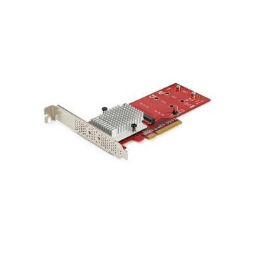 PEX8M2E2 - Startech Dual M.2 Pcie Ssd Adapter To Install 2 Pci Express M-Key Ssd (Nvme/Ahci) In Comp