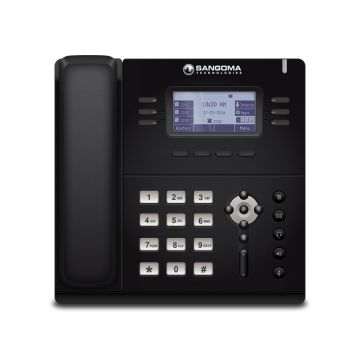 PHON-S405 - Sangoma S405 3-Lines Dual-Port Ethernet 2.7-inch LCD VoIP Phone