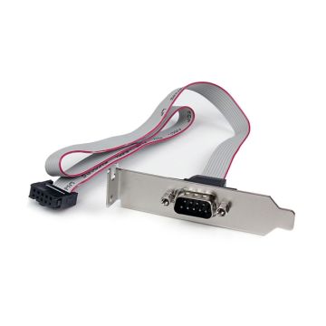 PLATE9M16LP - StarTech 2Port 16inch DB9 Bracket to 10Pin Header LP 