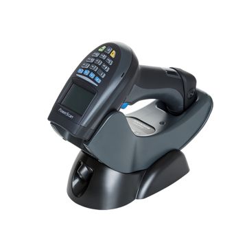 PM9500-WH-DK910-RT - Datalogic PowerScan PM9500 2D-Imager Omnidirectional RF 910MHz Handheld Rugged Industrial Barcode Scanner