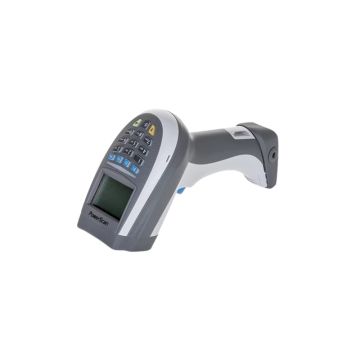PM9501-WH-DK910-RT - Datalogic PowerScan PM9501 2D-Imager Standard Range Omnidirectional USB, Bluetooth, RF 910MHz 16-Key Display Handheld Rugged Industrial Barcode Scanner