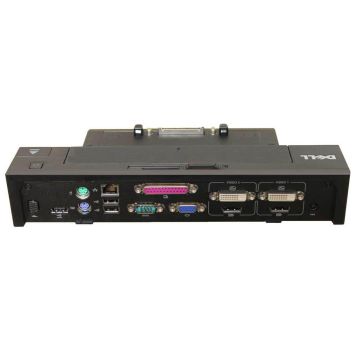 PR02X - Dell E-Port Plus II USB 3.0 Advanced Port Replicator with PA-3E 130-Watts AC Adapter for Latitude E-Family Laptops
