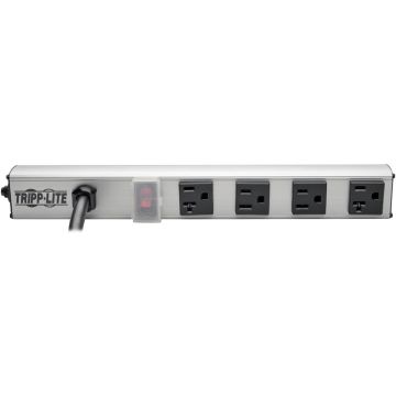 PS120420 - Tripp Lite Power Strip 120V 2 5-15R; 2 5-20R 15Feet Cord 12 Inch Length Metal