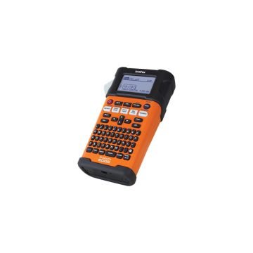 PT-E300 - Brother P-Touch 180 dpi 0.8 ips QWERTY-Keyboard LCD Display Laminated Thermal Transfer Handheld Industrial Portable Label Maker Printer