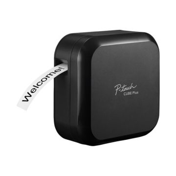 PT-P710BT - Brother P-touch Cube Plus 180 x 360 dpi 1.2ips USB, Bluetooth Auto Cutter Thermal Transfer Portable Tape Label Printer