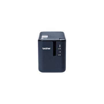 PT-P900C - Brother P-Touch 360 x 720 dpi 3.15 ips USB, Serial Cutter LCD Display Thermal Transfer Desktop Industrial Barcode Label Printer