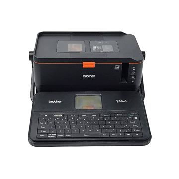 PTE800W - Brother 360 dpi 3.10ips USB, Wireless LCD Screen Thermal Transfer Portable Barcode Label Printer