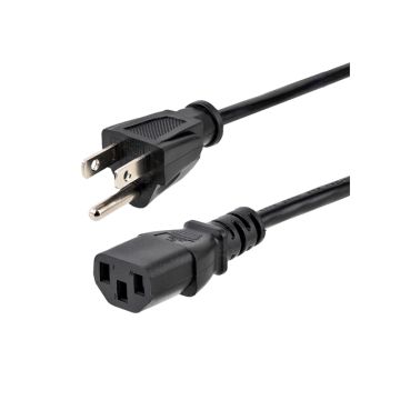 PXT10110PK - StarTech CB 6ft Standard Computer Power Cord NEMA5-15P t C13 10Pack