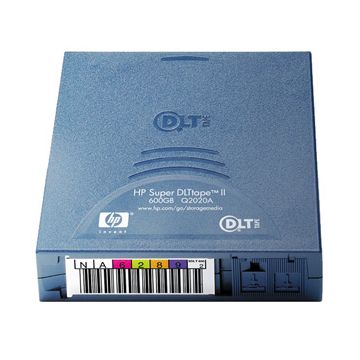 Q2020AL - HP Super DLTtape II Pre Labeled Data Cartridge Super DLT Super DLTtape II 300GB Native / 600GB Compressed