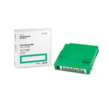 Q2078AL - HPE 12TB (Native) / 30TB (Compressed) LTO-8 RW Data Cartridge
