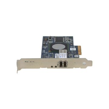 QLE220-E - Qlogic QLE220 Single-Port 4GbE Fibre Channel PCI-Express x4 High Profile Host Bus Adapter (HBA)
