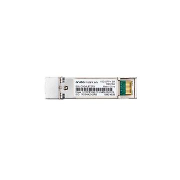 R9D18A - HPE Aruba Instant On 10GBASE-SR Multi-mode Fibre 300m 850nm Duplex LC Connector SFP+ Transceiver Module