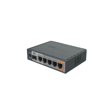 RB760IGS - MikroTik hEX S 5-Ports 10/100/1000BASE-T Ethernet Desktop Router with 1-Port SFP
