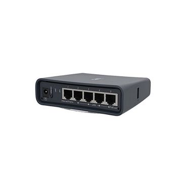 RB952UI-5AC2ND - MikroTik hAP ac lite 4-Ports 10/100BASE-T Ethernet Dual Band 2.4GHz / 5GHz 802.11ac Wi-Fi 5 Desktop Indoor Access Point