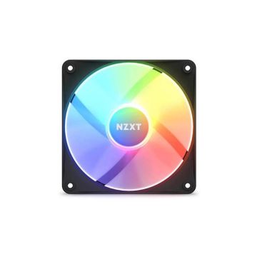 RF-C14SF-B1 - NZXT Fan F140 RGB Core 140mm Hub-Mounted RGB Fan FDB Black