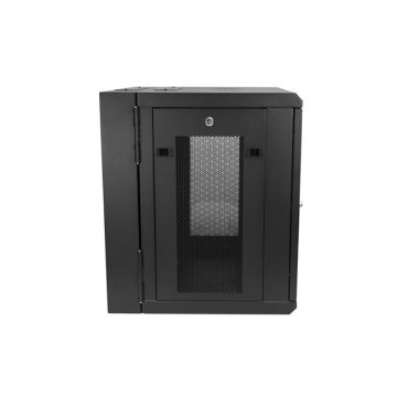 RK12WALHM - StarTech AC 12U 17Deep Hinged Enclosure Wall-Mount SV Rack Cabinet