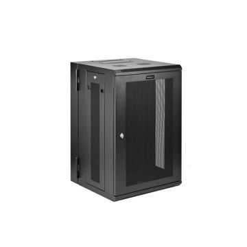 RK1820WALHM - StarTech AC 18U 20 Deep Wall-Mount Server Rack Cabinet 