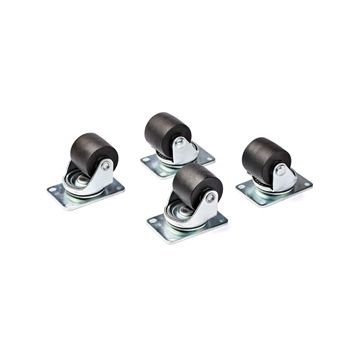 RKCASTER2 - Startech Set Of 4 Replacement Casters (M6 2-Inch) For Server Rack - Bolt Pattern: 45 X 75