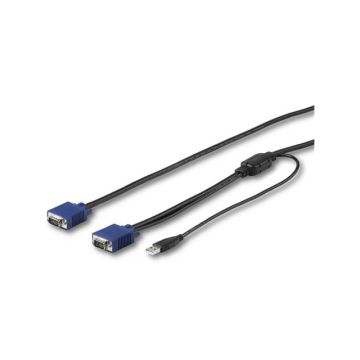 RKCONSUV15 - Startech 15 Ft. (4.6 M) Usb Kvm Cable Enables Your Switch Kit To Conveniently Operate You