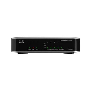 RVS4000 - Cisco 230V 4-Port 10/100/1000Base-T Gigabit Ethernet Security Bundle Router