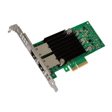 RXFDK - Dell X550-T2 Dual-Ports 10Gbps Ethernet PCI-Express 3.0 x16 High Profile Converged Network Adapter