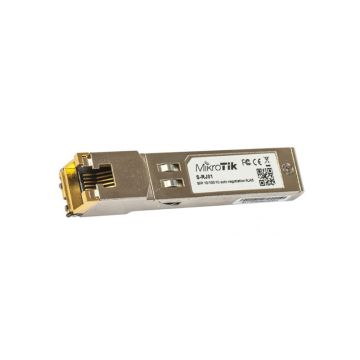 S-RJ01 - MikroTik 1.25GbE 100m RJ-45 Connector SFP Transceiver Module