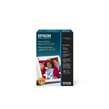 S041982 - Epson Paper - Semi-Gloss Photo Paper - 4 In X 6 In