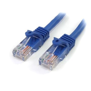 S45PATCH100B - StarTech CB 100ft Cat5e Patch Snagless Shielded RJ45 NT Cable 
