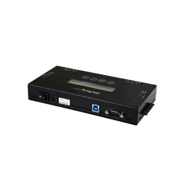SATERASER4 - StarTech AC 4Bay SATA Hard Drive Eraser f 2.5 or 3.5Standalone 