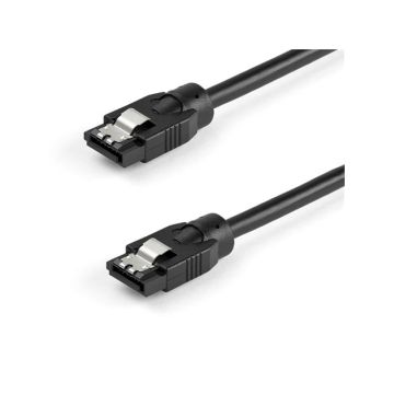 SATRD60CM - Startech 0.6 M Round Sata Cable With Straight Latching Connections - Supports Data Transf