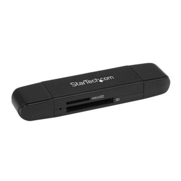 SDMSDRWU3AC - StarTech StarTec AC USB3.0 ME Card Reader Writer f SD & mSD Cards USB-C A