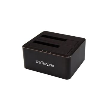 SDOCK2U33V - StarTech AC Dual-Bay Docking Station f 2 x 2.5 3.5 SATA SSDs HDDs