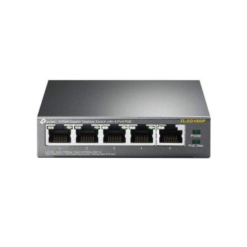 SDR56GH53F - TP-Link TL-SG1005P 5-Port Gigabit Desktop Switch