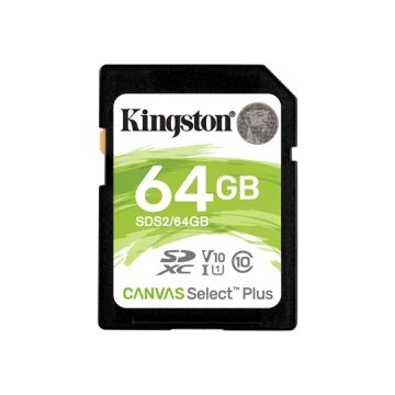 SDS2/64GB - Kingston ME SDS2 64GB 64GB SDXC Canvas Select Plus 100R C10 UHS-I U1 V10 