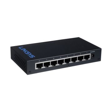SE3008 - Linksys 8-Ports 10/100/1000BASE-T Ethernet Network Switch