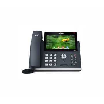 SIP-T48G - Yealink T48G 6-Lines Dual-Port Ethernet 7-inch Touch Screen Bluetooth IP Phone