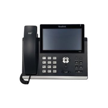 SIP-T48S - Yealink T48S 16-Lines Dual-Ports Ethernet 7-inch Touch Screen Color LCD Display IP Phone