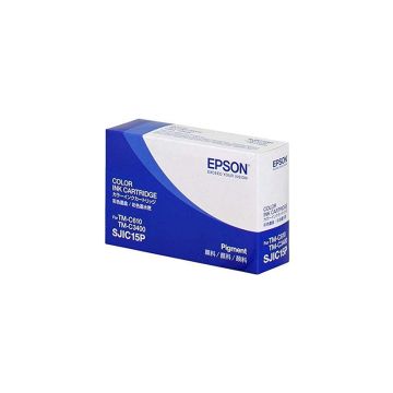 SJIC15P - Epson Tri-Color Ink Cartridge for ColorWorks C3400