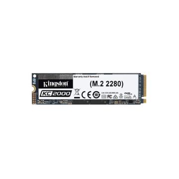 SKC2000M8/1000G - Kingston KC2000 Series 1TB PCI-Express 3.0 x4 NVMe 3D NAND TLC (AES-256 / TCG Opal 2.0) M.2 2280 Solid State Drive (SSD)