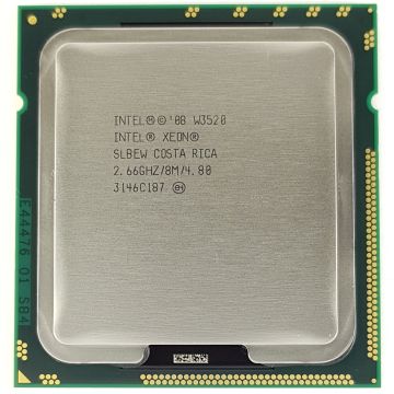 SLBEW - Intel Xeon W3520 Quad-Core 2.66GHz 4.8GT/s 8MB L3 Cache Socket LGA1366 Processor