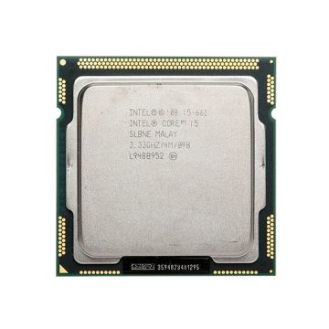 SLBNE - Intel Core i5-661 Dual-Core 3.33GHz 2.50GT/s DMI 4MB L3 Cache Socket LGA1156 Desktop Processor