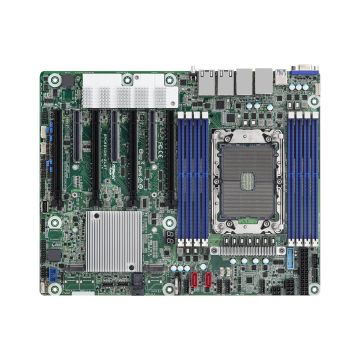 SPC621D8-2L2T - Asrock Xeon Scalable Single Socket LGA4189 DDR4 SATA SAS PCI-Express M.2 Supported ATX Server Motherboard 