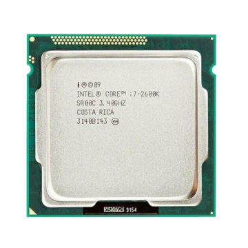 SR00C - Intel Core i7-2600K 4-Core 3.40GHz 5GT/s DMI 8MB L3 Cache Socket LGA1155 Processor
