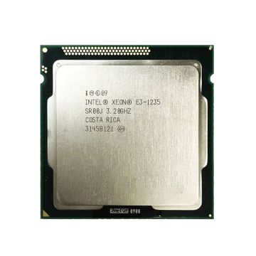 SR00J - Intel Xeon E3-1235 4-Core 3.20GHz 5GT/s DMI 8MB L3 Cache Socket LGA1155 Processor