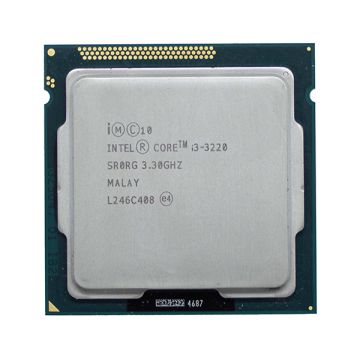 SR0RG - Intel Core i3-3220 Dual-Core 3.30GHz 5.00GT/s DMI 3MB L3 Cache Socket LGA1155 Desktop Processor